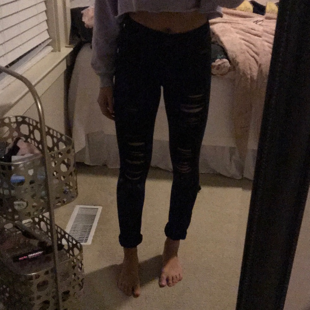 black jeans